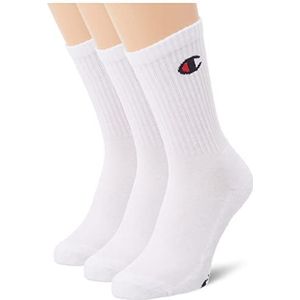 Champion Onder- en sokkenbeschermers (3 stuks) Unisex, Wit, 35-38