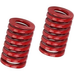 Achterklep Spiraal Stempelveer, Sterk Drukbestendig Anti vervorming Rode Aluminiumlegering Hoge Precisie Stijve Kofferbak Schokdemper Die Springs voor Auto