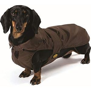 Fashion Dog Hondenjas speciaal voor teckel - bruin - 39