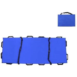 PA-DABAOO Draagbare Transportbrancard Met 12 Handgrepen, Eenvoudige Zachte Draagbare Transporteenheidoverdracht, Opvouwbare Reddingsbackbrancard Met Opbergzakken,A