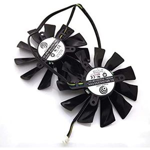 LMNCBVYA High-Performance 94mm DC 12V 0.55A Video Graphics Card Cooling Fan Compatible with MSI GTX680 R9-280X R9-270X R7-260X GTX770-4Pin Connector