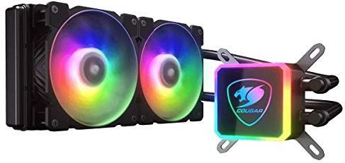 COUGAR - AIO Liquid Cooling Aqua 280 - ARGB - VA140 Fans x2 - Afstandsbediening