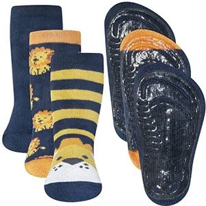 EWERS Sokken  donkerblauw / geel / oranje / wit