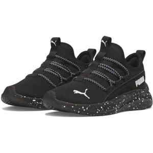 PUMA Unisex One4all sneakers, zwart/wit, zwart, wit, 27 EU