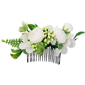 Haarsieraad, bruidssieraden, elegant, natuurlijk haarkam, haarspeld, bloemen (style2)