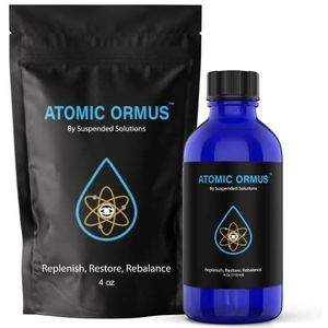 ATOMIC ORMUS MONOATOMIC GOUD - ormus goud, monoatomic gouden man, ormus 1000 ml - geheugenaid, energical enhanced, gereguleerde energie, stamina, vitaliteit - goud, platinum, iridium