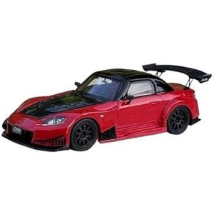 1/64 Voor S2000 JS Racing-modelauto (Color : Rosso, Size : No box)