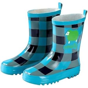 Regenschoenen for jongens en meisjes, regenlaarzen, waterdichte schoenen, antislip regenlaarzen(Color:Blue,Size:Size 36/24cm)
