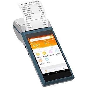 POS-terminal Met 58 Mm Thermische Printer, Wifi BT WiFi NFC 4G-communicatie, Android 7.1 OS, 5,5 ""touchscreen, 1D / 2D-scannen, For Restaurantstraat