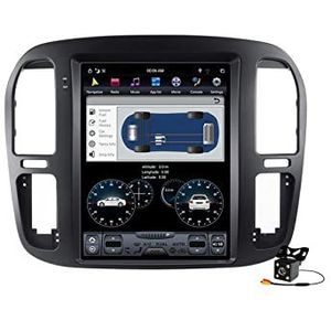 Android 15 auto stereo radio voor L-en Cruiser LC100 / L-exus LX470 1999-2002 GPS Navigatie 12.1in touchscreen MP5 mediaspeler video-ontvanger met WiFi 4G DSP Carplay,8core 4+64gb