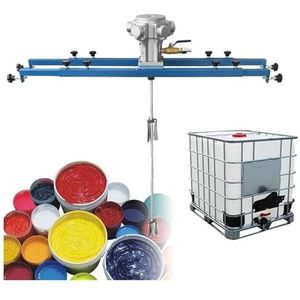 Pneumatische roeremmer, emmermixer, verfmixer, verfroermachine, houder, luchtroerder, verfmenggereedschap voor verfcoatingsmaterialen