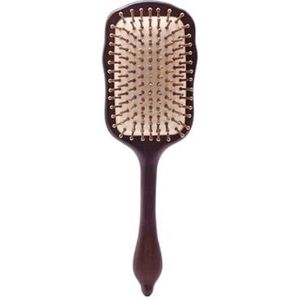 Luxe Sandelhout Haarborstel Vrouwen Custom Brede Tanden Paddle Haarborstel Houten Kam Voor Haar Massage Hoofdhuid Borstel