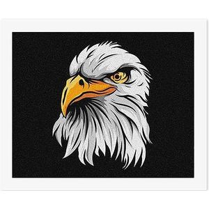 Bald Eagle Head Paint by Numbers for Adults DIY Painting Kits Unframed Arts Crafts Gift