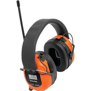 TechniSat - STEREOMAN DAB+ OD - Draadloze Hoofdtelefoon - Oranje/Zwart - Bluetooth