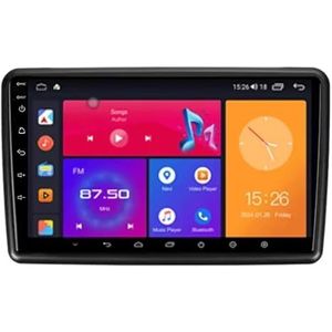 Android 13 Autoradio 9 inch Touch scherm dubbele Din auto stereo voor Honda Mobilio BRV Amaze 2013-2020 met Bluetooth/FM radio/wifi/USB/stuurwielbediening/GPS(8 Core 8+128G)