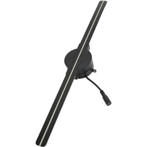 Hologramwaaier, 3D Hologram Fan 16,5 Inch 2000x224 3D Projector Met 224 LED-lichtkralen For Zakelijke Winkelreclame,for Businesses, Parties, Etc