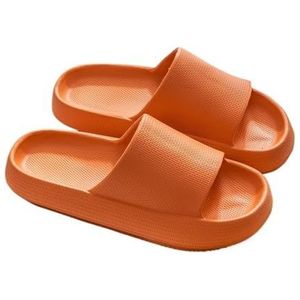 Sandalen, Women's Sandals for Shower, Pool and Indoor and Outdoor Use Slippers voor dames(Orange,39 EU)