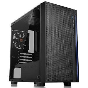 Thermaltake Versa H18 Gehard Glas Zwart Spcc Micro ATX Gaming Computer Case CA-1J4-00S1WN-01