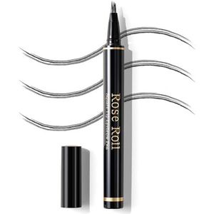 Rose Roll Wenkbrauwstift Microblading Wenkbrauwpotlood Waterdicht Wenkbrauw Pencil Definieer een zeer natuurlijke make-up, donkerbruin