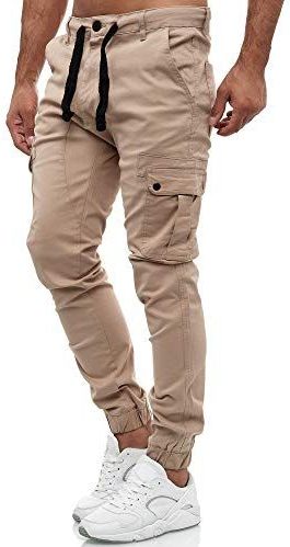 Tazzio Italia Slim Fit heren stretch chchino jogger cargo broek jeans denim 18525