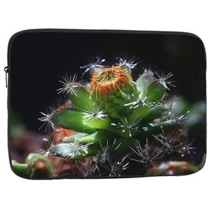 Kleine Cactus Laptop Case Lichtgewicht Laptop Sleeve Draagbare Laptop Cover Shockproof Beschermende Laptop Tas