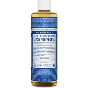 18-en-1 Savon Liquide Menthe poivré - Dr Bronner's 475ml