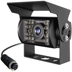 Omgekeerde Camera Achteruitrijcamera 1080P HD Achteruitrijcamera, IP69 Waterdichte Brede Kijkhoek Achteruitrijcamera Voor Monitor Vrachtwagenaanhangwagen Pick-up