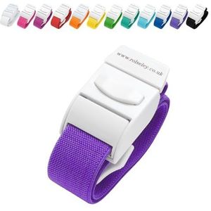 ROLSELEY Hoogwaardige medische tourniquet met snelsluiting en latexvrije polyester elastische band voor verpleegster, verloskundige, medische hulpverlener, flebotomist, medische student en arts