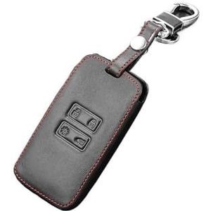Autosleutel beschermhoes Voor Koleos Voor Kadjar Lederen Autosleutel Card Cover Case Sleutelhanger Portemonnee Protector Houder Sleutel Shell