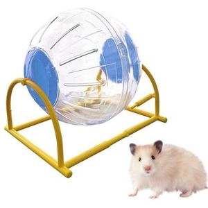 HyzaPhix Stille hamster oefenwiel, hamster loopwiel, stille spinner voor hamsters, gerbils, muizen of andere kleine dieren (groen
