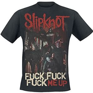 Slipknot Fuck Me Up T-shirt zwart XL 100% katoen Band merch, Bands