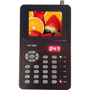 DVB-S2 FTA C KU-band Digitale Satellietzoekermeter Met MPEG-2/MPEG-4 Eenvoudig In Gebruik