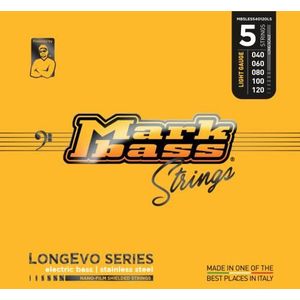 Markbass Longevo Series Strings 5s 40-120 Stainless Steel - Snarenset voor 5-string basgitaar