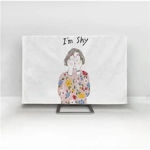WLTYSM TV Cover Display stofkap TV Stofkap Doek 32-75 Inch Valuta Eenvoudige en Moderne TV Display Beschermers (42,5 cm)