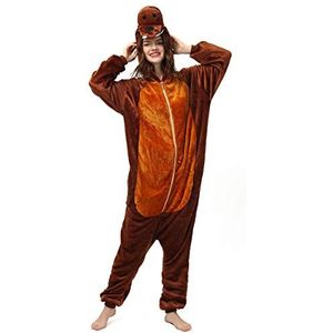 Katara 1744 Animal Onesie Unisex Pyjama Volwassenen Tieners (10+ Ontwerpen) Lichaamslengte 175-185cm, Walrus