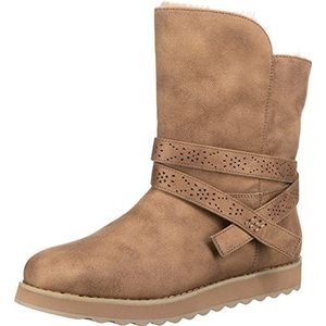 Skechers Keepsakes 2.0 Mid Calf Boot voor dames, Taupe Microleer, 39 EU