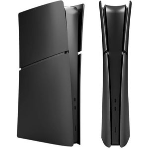 Voor PS5 SLIM Digitaal/Optische Drive Edition Console Case Voor PS5 SLIM Optische Drive Vervangende Case, Beschermhoes Shell Vervanging Game Console Accessoires (Digitale Versie Zwart)