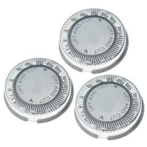 Vervangende scheerkoppen voor scheerapparaten Philips HQ64, HQ54, HQ6070, HQ6071, HQ5705, HQ5710, HQ6073, HQ7310, HQ7325, HQ7320, HQ7340 en PT710.