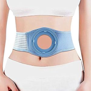 Stomaband, Colostomaband, Unisex, met 3 Stoma-ringen, met Verlengband, Verkrijgbaar in Alle Seizoenen, voor Postoperatieve Doeleinden