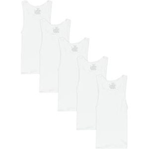 Hanes Boys' Tank, White, Small
