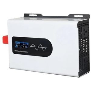 Spanningsomvormer Omvormer Zonne-energie Auto-omvormer Intelligent Display 8000W Vermogen Zuivere Sinusgolf 24V/48V Naar AC 220V 120V 110V 50/60Hz Omvormer(48V,220V(60HZ),Universal)