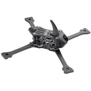 IWBR Racer Frame Onderdelen Racing Frame 3D Haaienvin 7075 Luchtvaart Spalk FPV Quadcopter DIY RC for Drone ( Size : Silver )