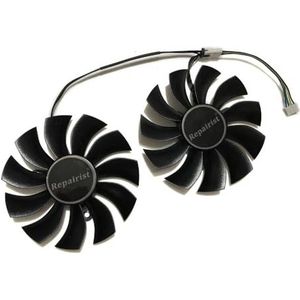 VGA-videoventilator grafische kaartkoeler, 2 stuks/set PLA09215B12H voor EVGA GTX1060 ACX3.0 voor GTX 1050Ti 1050 Ti