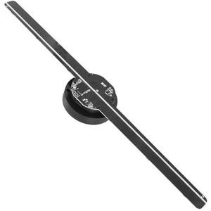 42cm 3D holografische projectorventilator met led-lampkralen, upload hologramventilatorfoto's en video's, display, reclamelicht, lichtreclame Hoge helderheid