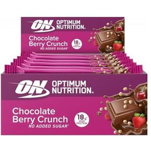 Optimum Nutrition Crunchy Protein Bar (12x55g) Chocolate Berry Crunch