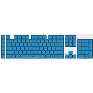 YMDK XDA Blauwgrijs Lege Volledige Keyset voor MX Mechanisch Toetsenbord (Alleen Keycap) Steelseries Ergodox Filco Cosair Noppoo Planck IKBC Vortex kern (Corsair Blauw)