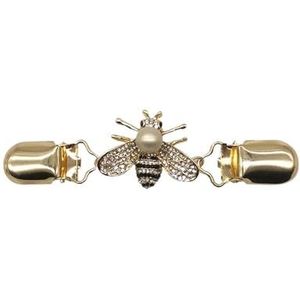 Shirt Cinch Swirl Clip Cape Clips, Sjaal Cardigan Clips Pak van 3 Zinklegering Multicolor(B)