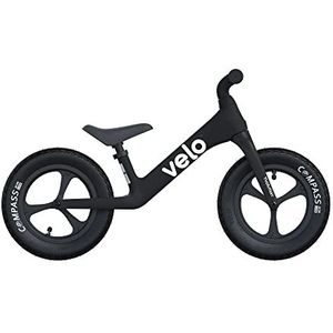 Yvolution Loopfiets Pro (kleur zwart, belastbaarheid tot 30 kg, met verstelbare zitting en stuur, 12 inch wielen) 5024773