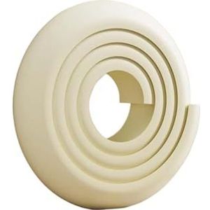 Soft Rubber Foam Padding Corner Guard L-vormige zelfklevende schuimrandbeschermerstrips, veelkleurig, meerdere maten(Off White,4m/13.12ft)
