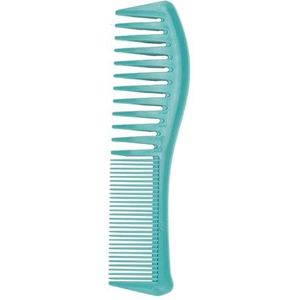 1 stks Hars Kappers Kam Hoofdhuid Massage Haar Borstel Duurzaam Fijne Tand Brede Tand Haar Haarborstel Kapsel Tool Salon Kam (Maat: Blauw)